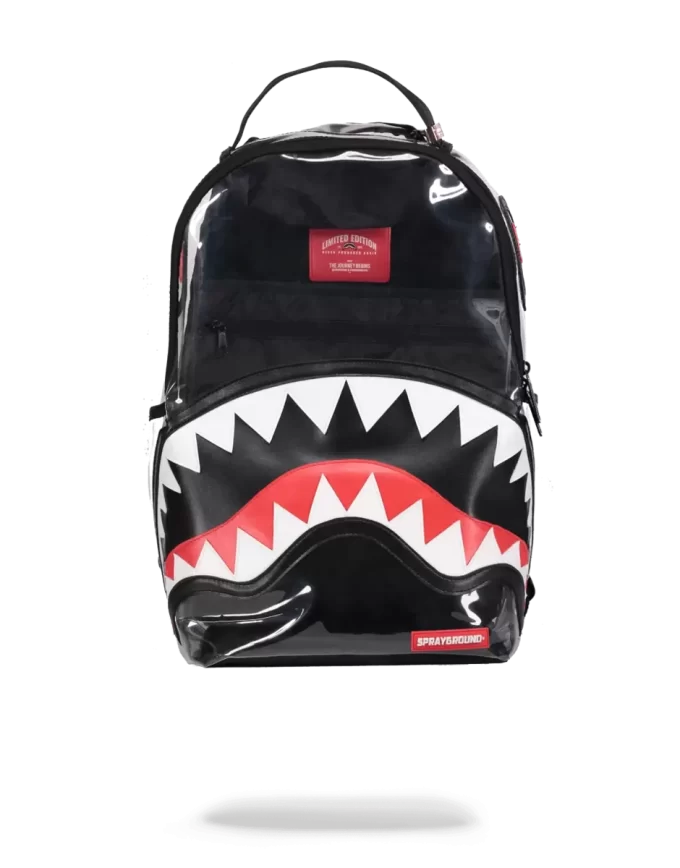 20/20 VISION SHARK CLEAR BACKPACK 20/20 VISION SHARK CLEAR BACKPACK