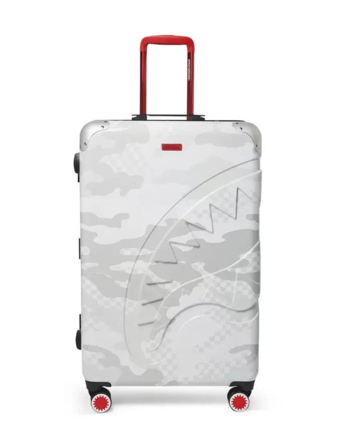 3AM LE BLANC SHARKNAUTICS HARDSHELL FULL-SIZE LUGGAGE 3AM LE BLANC SHARKNAUTICS HARDSHELL FULL-SIZE LUGGAGE