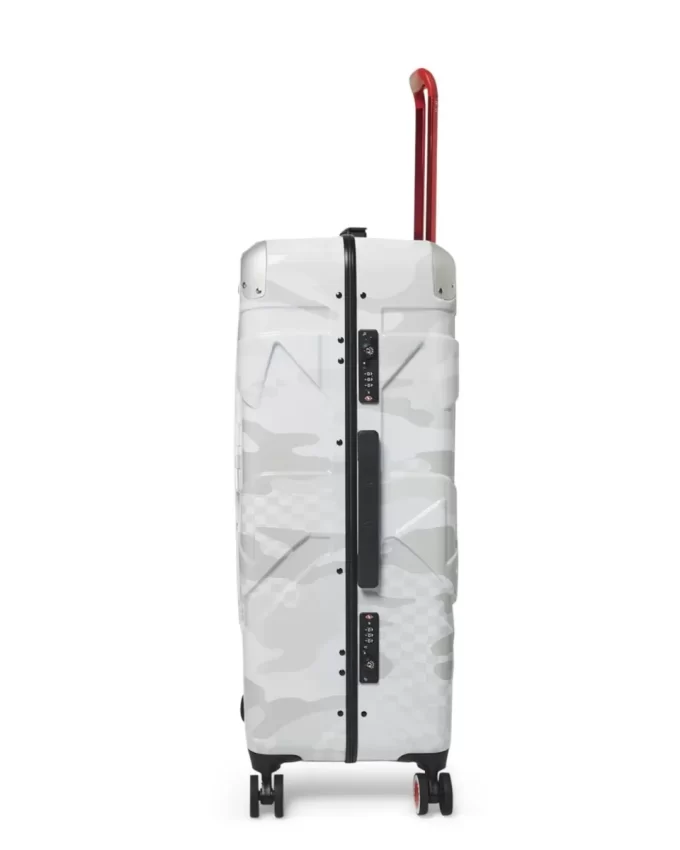 3AM LE BLANC SHARKNAUTICS HARDSHELL FULL-SIZE LUGGAGE 3AM LE BLANC SHARKNAUTICS HARDSHELL FULL-SIZE LUGGAGE