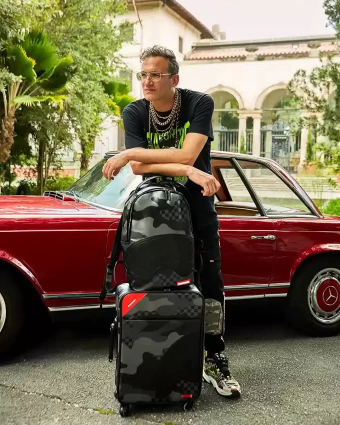 3AM NEVER SLEEP JETSETTER CARRY-ON LUGGAGE 3AM NEVER SLEEP JETSETTER CARRY-ON LUGGAGE