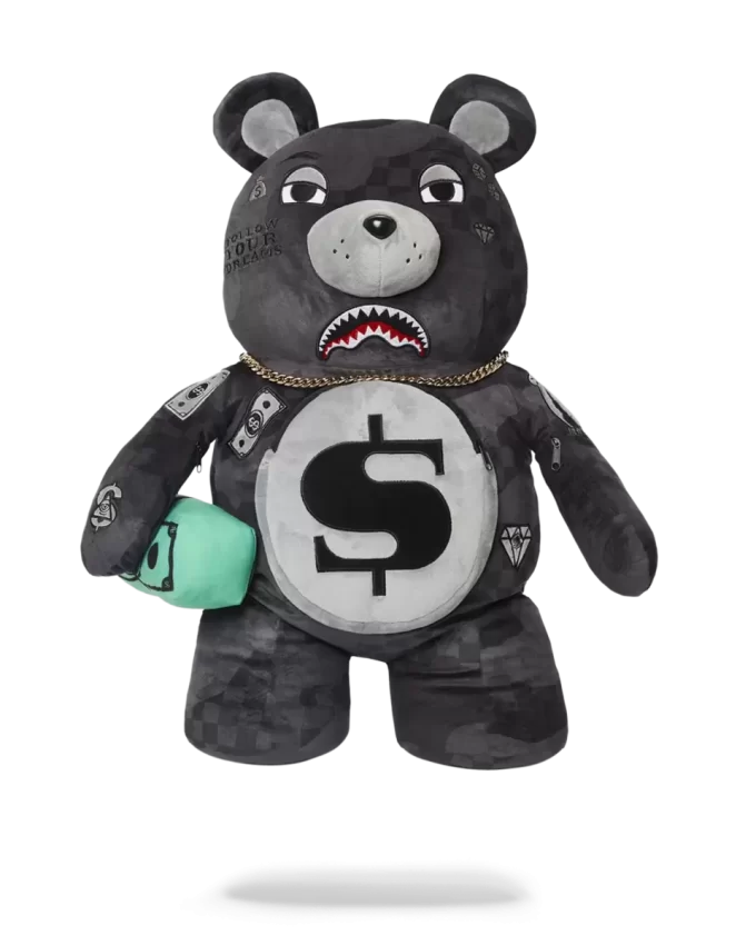 3AM NEVER SLEEP MONEYBEAR TEDDYBEAR BACKPACK 3AM NEVER SLEEP MONEYBEAR TEDDYBEAR BACKPACK