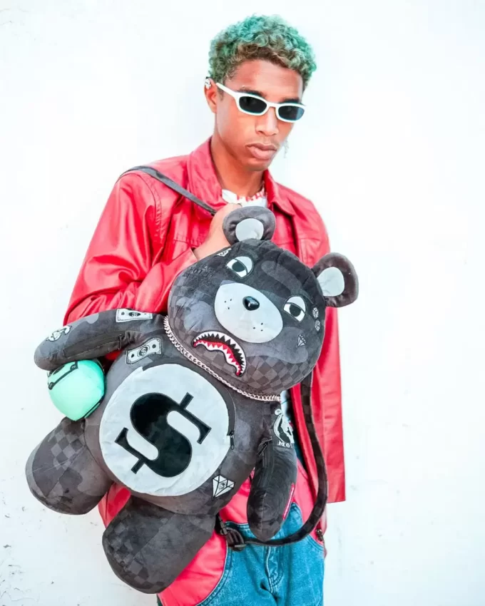 3AM NEVER SLEEP MONEYBEAR TEDDYBEAR BACKPACK 3AM NEVER SLEEP MONEYBEAR TEDDYBEAR BACKPACK