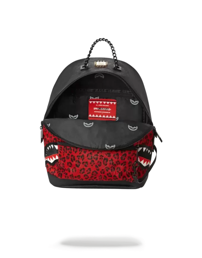 6-STRAP RED LEOPARD EMPRESS (PONY HAIR) 6-STRAP RED LEOPARD EMPRESS (PONY HAIR)