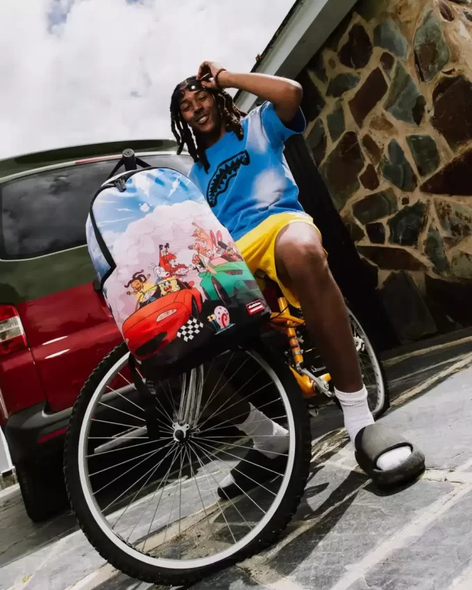 90’S NICK TOON RACER BACKPACK 90’S NICK TOON RACER BACKPACK