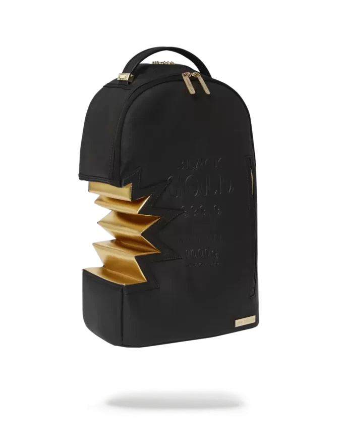 A.i.3 SHARK BITE BLACK GOLD BACKPACK (DLXV) A.i.3 SHARK BITE BLACK GOLD BACKPACK (DLXV)