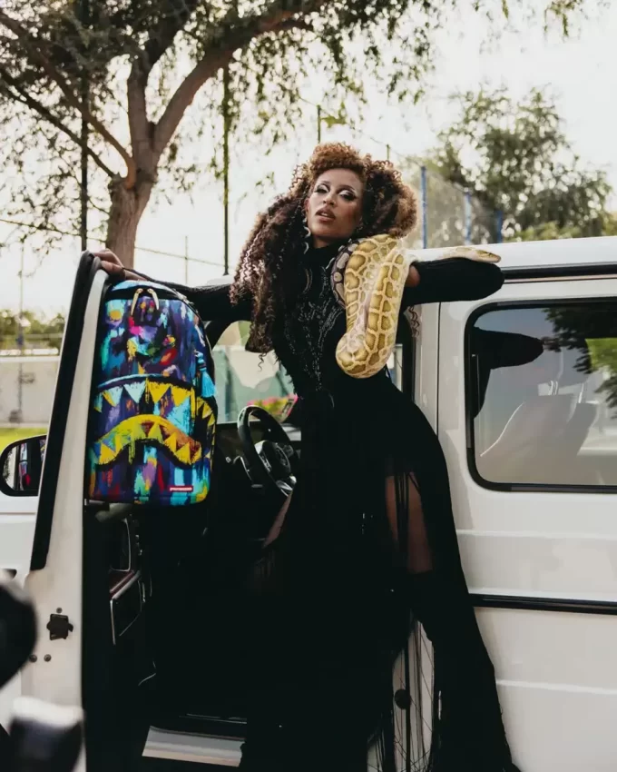 A.I.8 AFRICAN INTELLIGENCE PLANET UTOPIA BACKPACK (DLXV) A.I.8 AFRICAN INTELLIGENCE PLANET UTOPIA BACKPACK (DLXV)