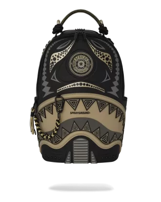 A.I. AFRICAN INTELLIGENCE SHARKS OF THE GOLD OCEAN BACKPACK – SANDFLOWER COLLAB