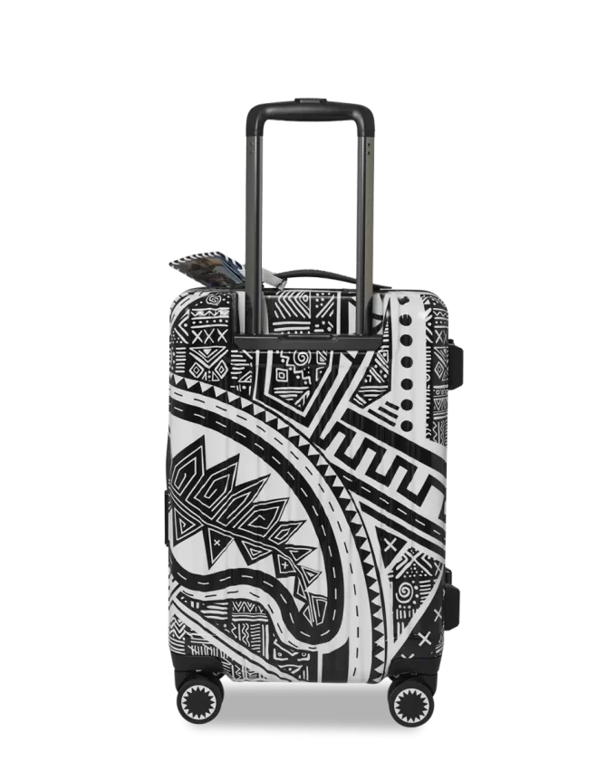 A.I. AFRICAN INTELLIGENCE THE SKYHAWK CARRY-ON LUGGAGE – SANDFLOWER COLLAB A.I. AFRICAN INTELLIGENCE THE SKYHAWK CARRY-ON LUGGAGE – SANDFLOWER COLLAB