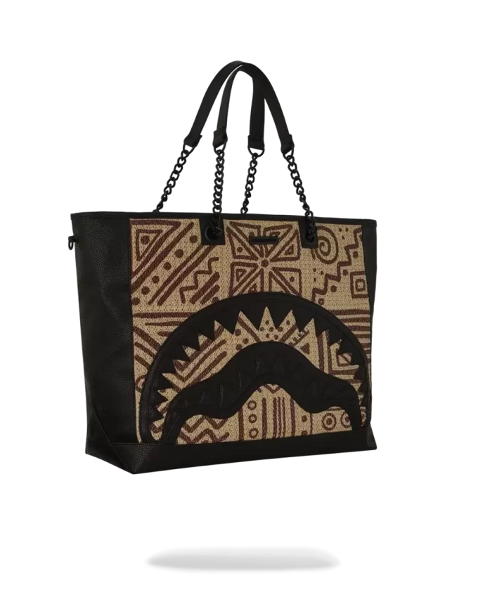 A.I. PALM MIRAGE SHARK LUXE BEACH TOTE A.I. PALM MIRAGE SHARK LUXE BEACH TOTE