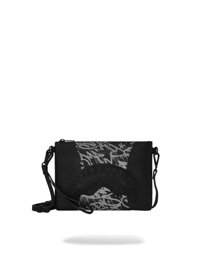 A.M.P.M CROSSOVER CLUTCH W/ SHOULDER STRAP