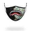 ADULT PARTY SHARK FORM FITTING FACE MASK ADULT PARTY SHARK FORM FITTING FACE MASK