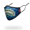 ADULT SHARK ISLAND FORM FITTING FACE MASK ADULT SHARK ISLAND FORM FITTING FACE MASK