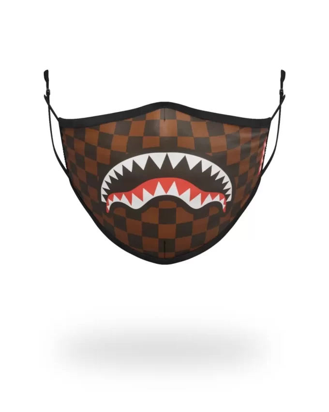 ADULT SHARKS IN PARIS (ORIGINAL) FORM FITTING FACE MASK ADULT SHARKS IN PARIS (ORIGINAL) FORM FITTING FACE MASK
