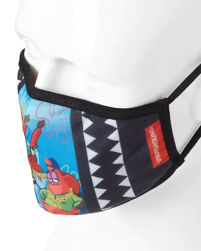 ADULT SPONGEBOB TRACK SUIT FORM FITTING FACE-COVERING ADULT SPONGEBOB TRACK SUIT FORM FITTING FACE-COVERING