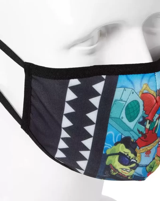 ADULT SPONGEBOB TRACK SUIT FORM FITTING FACE-COVERING ADULT SPONGEBOB TRACK SUIT FORM FITTING FACE-COVERING