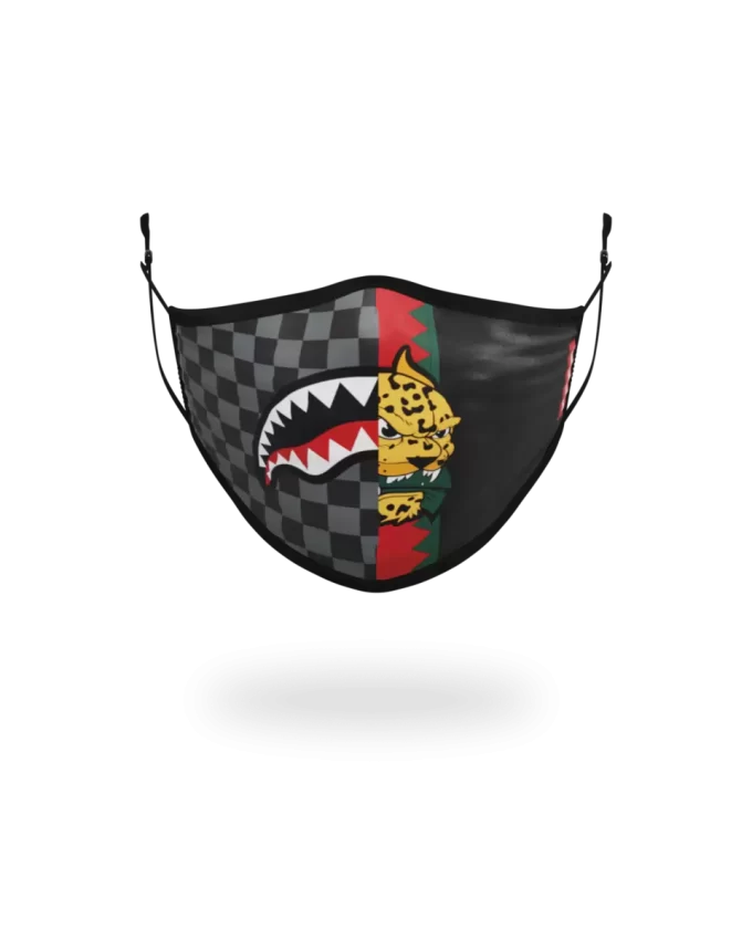 ADULT SPUCCI SPLIT FORM-FITTING FACE MASK ADULT SPUCCI SPLIT FORM-FITTING FACE MASK