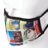 ADULT STREET FIGHTER PLAYER SELECT FORM FITTING FACE-COVERING ADULT STREET FIGHTER PLAYER SELECT FORM FITTING FACE-COVERING