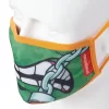 ADULT TMNT: MICHELANGELO SHARK FORM FITTING FACE-COVERING ADULT TMNT: MICHELANGELO SHARK FORM FITTING FACE-COVERING