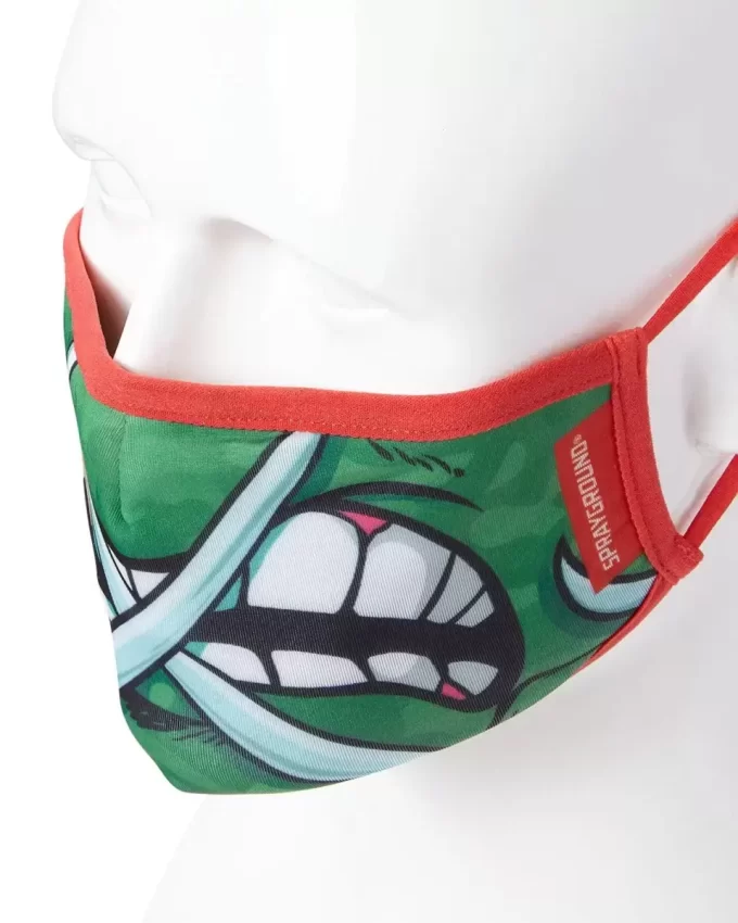 ADULT TMNT: RAPHAEL SHARK FORM FITTING FACE-COVERING ADULT TMNT: RAPHAEL SHARK FORM FITTING FACE-COVERING