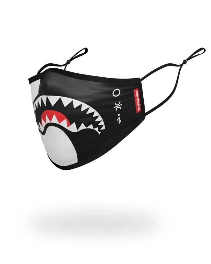 ADULT YIN YANG FORM FITTING FACE MASK ADULT YIN YANG FORM FITTING FACE MASK