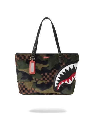 BIG SKY FUR SHARK TOTE