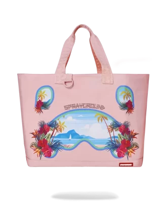 BORA BORA SHARK ISLAND VILLA BEACH TOTE