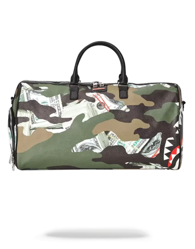 CAMO MONEY SHARK DUFFLE CAMO MONEY SHARK DUFFLE