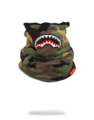CAMO SHARK NECK WARMER