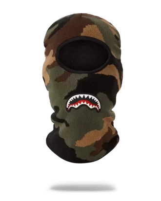 CAMO SHARK SKI MASK
