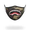 CAMO SHARKMOUTH FORM-FITTING MASK CAMO SHARKMOUTH FORM-FITTING MASK