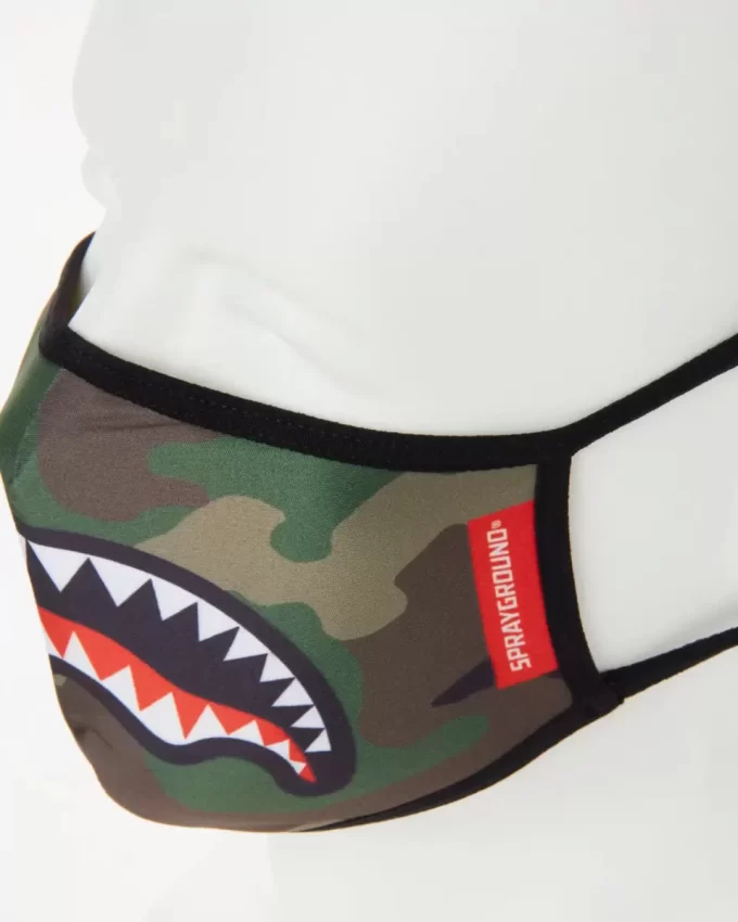 CAMO SHARKMOUTH FORM-FITTING MASK CAMO SHARKMOUTH FORM-FITTING MASK