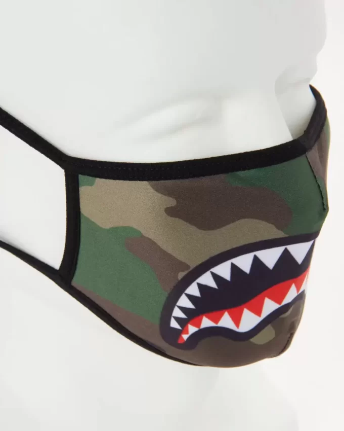 CAMO SHARKMOUTH FORM-FITTING MASK CAMO SHARKMOUTH FORM-FITTING MASK