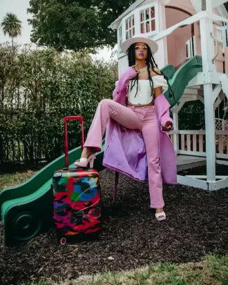 CAMOBURST SHARKNAUTICS HARDSHELL CARRY-ON LUGGAGE CAMOBURST SHARKNAUTICS HARDSHELL CARRY-ON LUGGAGE