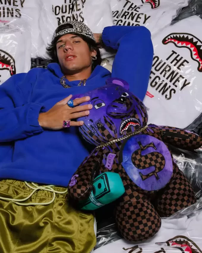 CHAMPION OF THE GALAXY MONEYBEAR BACKPACK CHAMPION OF THE GALAXY MONEYBEAR BACKPACK