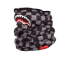 CHECKERED SHARK NECK WARMER