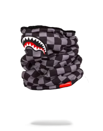 CHECKERED SHARK NECK WARMER CHECKERED SHARK NECK WARMER