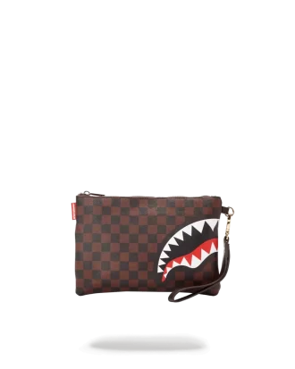 CHECKS IN CAMOFLAUGE CROSSOVER CLUTCH CHECKS IN CAMOFLAUGE CROSSOVER CLUTCH