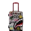 CREATE ANOTHER DAY SHARKNAUTICS HARDSHELL CARRY-ON LUGGAGE CREATE ANOTHER DAY SHARKNAUTICS HARDSHELL CARRY-ON LUGGAGE