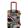CREATE ANOTHER DAY SHARKNAUTICS HARDSHELL CARRY-ON LUGGAGE CREATE ANOTHER DAY SHARKNAUTICS HARDSHELL CARRY-ON LUGGAGE