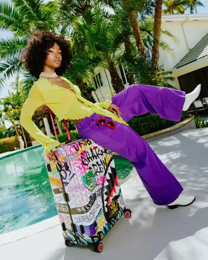 CREATE ANOTHER DAY SHARKNAUTICS HARDSHELL FULL-SIZE LUGGAGE CREATE ANOTHER DAY SHARKNAUTICS HARDSHELL FULL-SIZE LUGGAGE