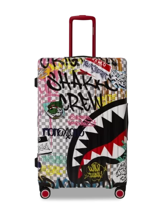 CREATE ANOTHER DAY SHARKNAUTICS HARDSHELL FULL-SIZE LUGGAGE CREATE ANOTHER DAY SHARKNAUTICS HARDSHELL FULL-SIZE LUGGAGE
