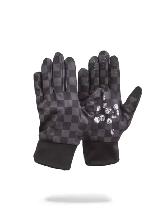 DIAMONDS IN PALM GLOVES