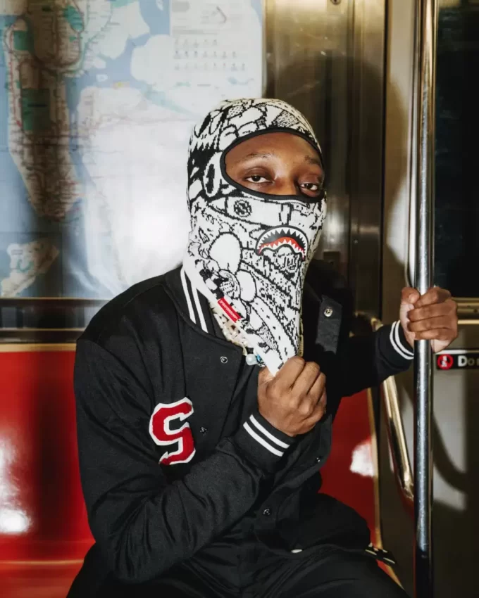 DOODLE SHARK SKI MASK DOODLE SHARK SKI MASK