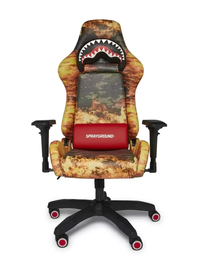 FIRE CAMO GAMING CHAIR – SUPER RARE FIRE CAMO GAMING CHAIR – SUPER RARE