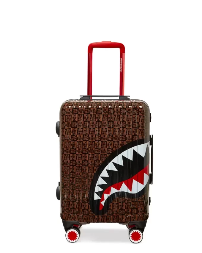 FRENZY SHARKS SHARKNAUTICS HARDSHELL CARRY-ON LUGGAGE FRENZY SHARKS SHARKNAUTICS HARDSHELL CARRY-ON LUGGAGE