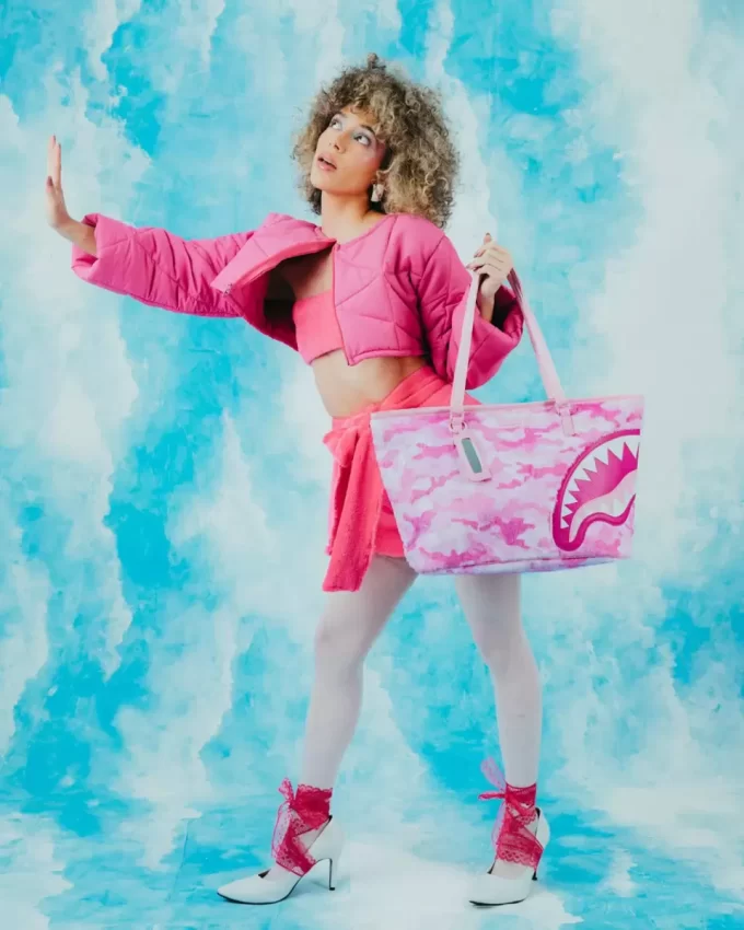 FURRROCIOUS IN PINK TOTE FURRROCIOUS IN PINK TOTE