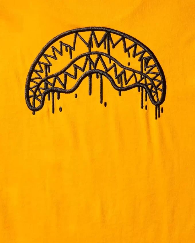 GARFIELD CAT STRATCH GRAPHIC T-SHIRT (ORANGE)