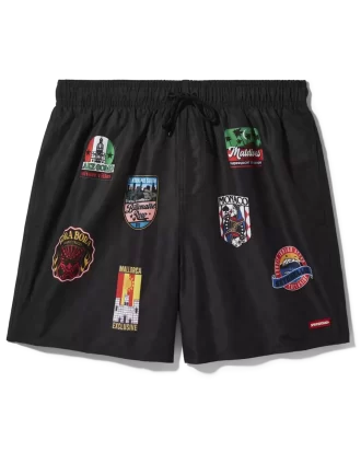 GLOBAL MOGUL BILLIONAIRE SWIM SHORTS