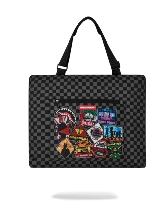 GLOBAL MOGUL UNLIMITED MILES PACKABLE BEACH MAT BLANKET WATER RESISTANT CONVERTIBLE TOTE