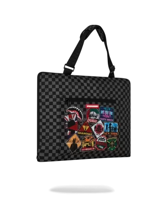 GLOBAL MOGUL UNLIMITED MILES PACKABLE BEACH MAT BLANKET WATER RESISTANT CONVERTIBLE TOTE